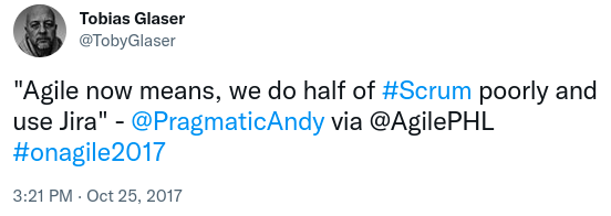 Pragmatic Andy about Scrum Pragmatic Andy