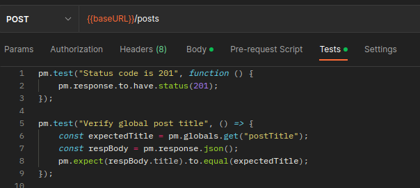Automated Postman test Automated Postman test