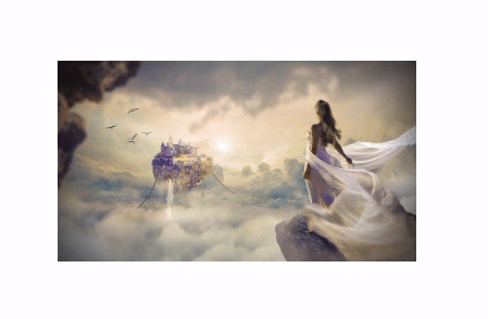 Show image title Gif representing showing image title after hover